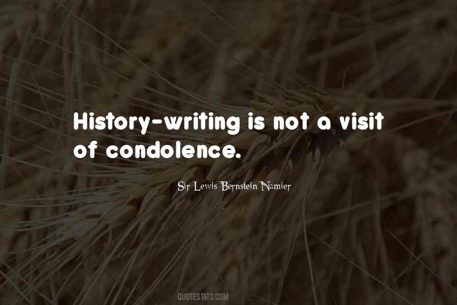 Writing Of History Quotes #26545