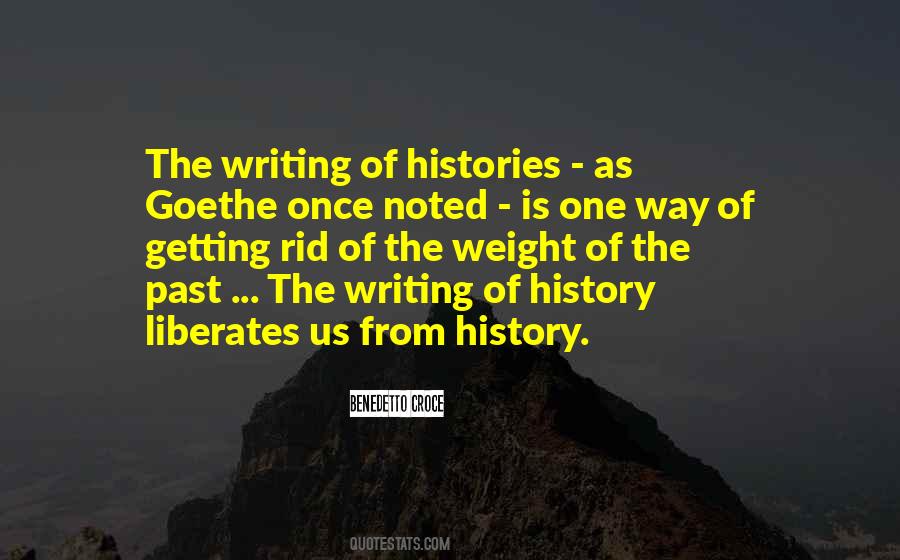 Writing Of History Quotes #824864