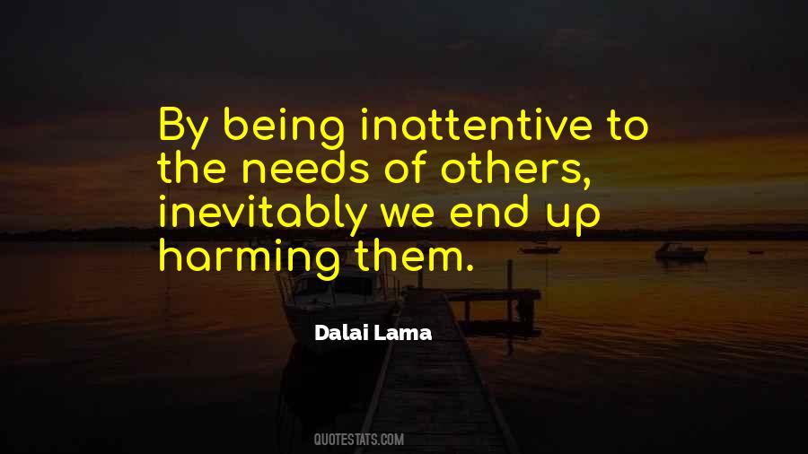 Quotes About Harming Others #854611
