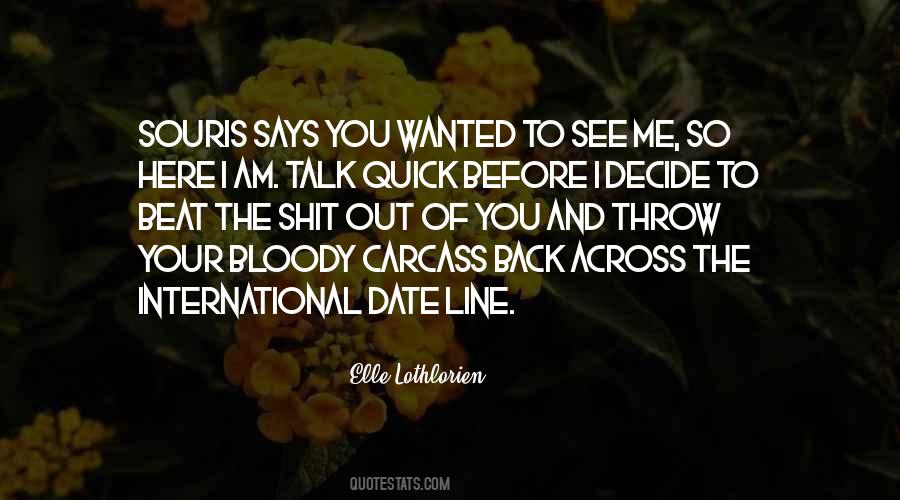 Quotes About Back Talk #193540