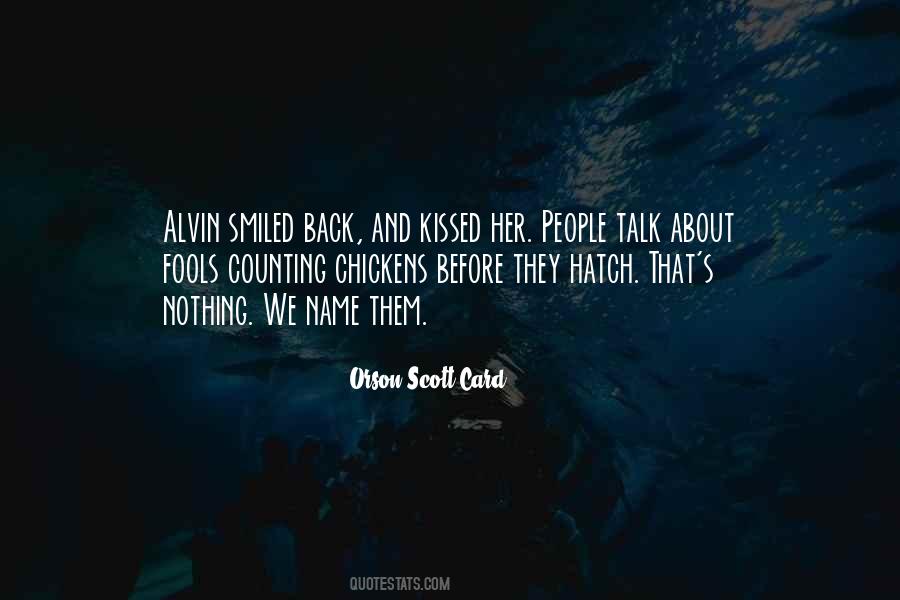 Quotes About Back Talk #49170