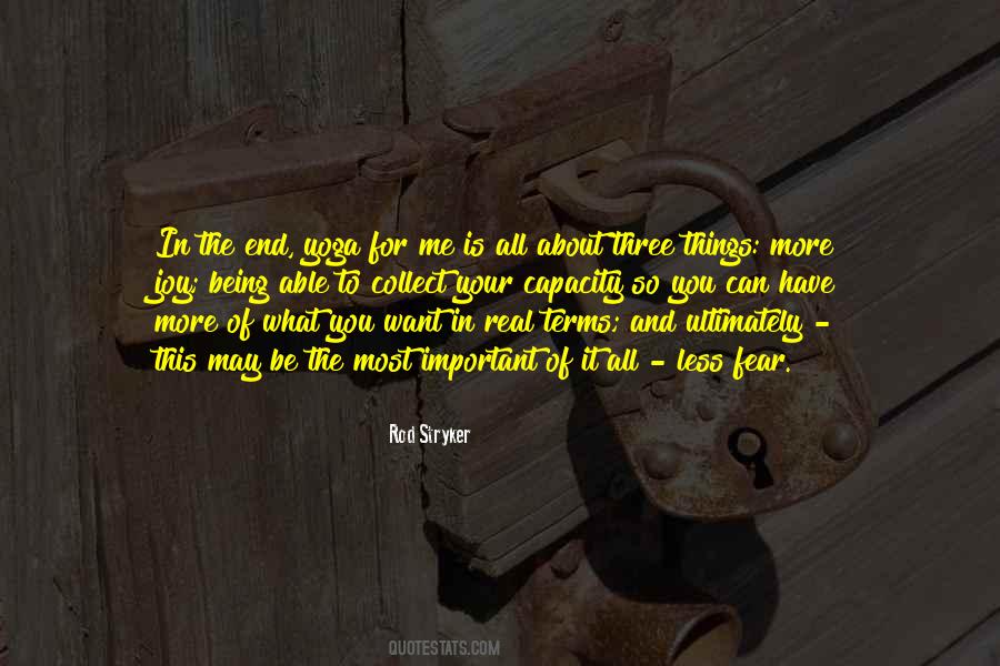 Fear Is Real Quotes #1116015