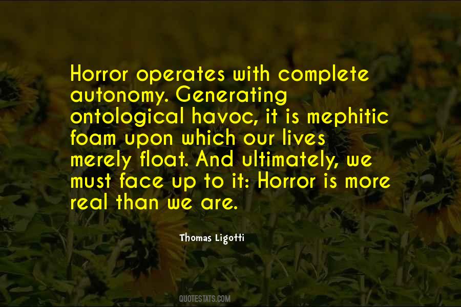 Fear Is Real Quotes #189637