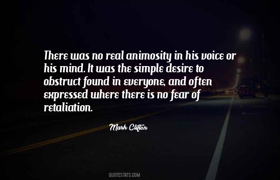 Fear Is Real Quotes #376920