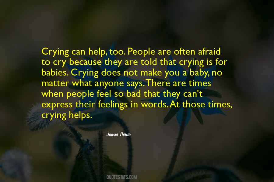 Quotes About Babies Crying #604332