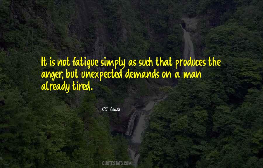 Quotes About Fatigue #1272087