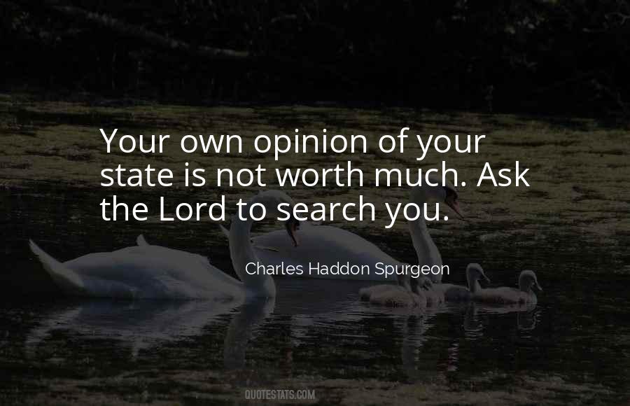 Ask The Lord Quotes #1194286