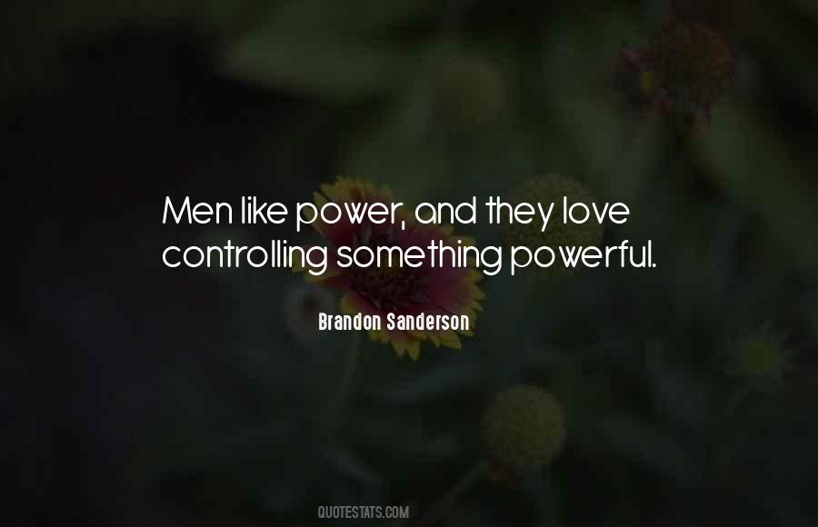 Controlling Power Quotes #1506631