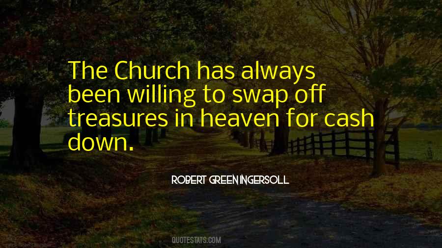 Quotes About Treasures In Heaven #1565838