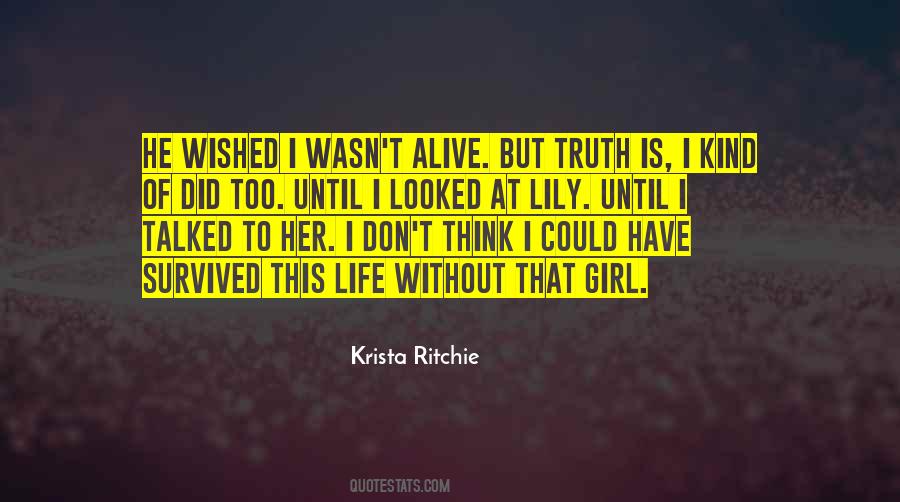 Girl Life Quotes #885017