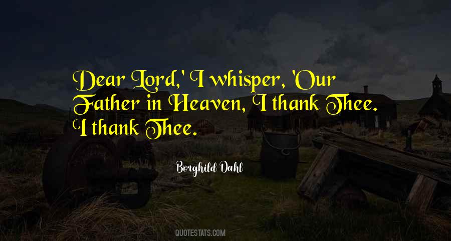 Quotes About Father In Heaven #1078294