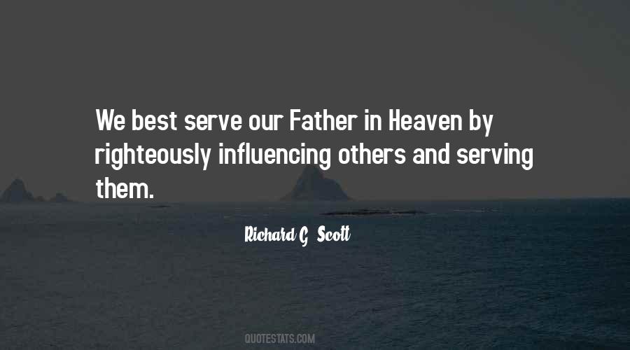 Quotes About Father In Heaven #1187875