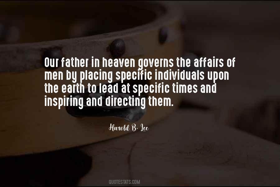 Quotes About Father In Heaven #1779633