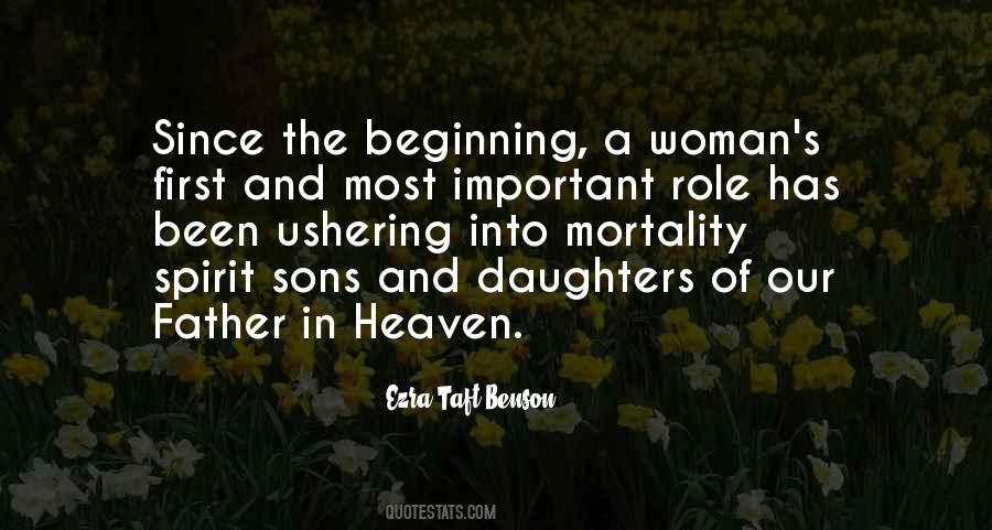 Quotes About Father In Heaven #239023