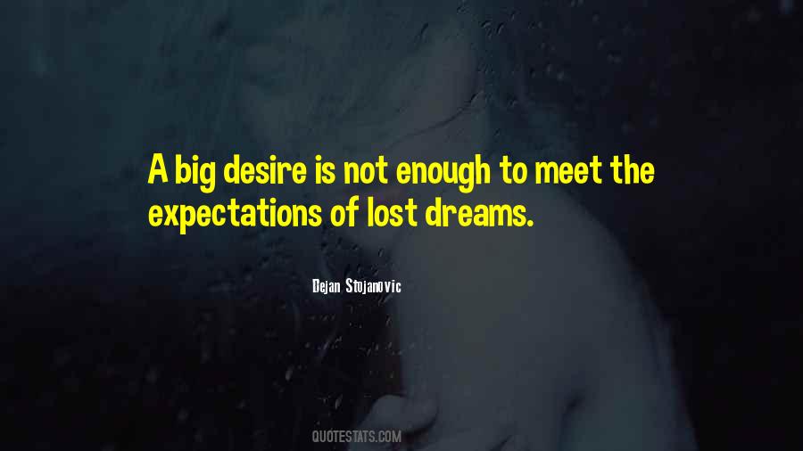 Quotes About Big Expectations #340954