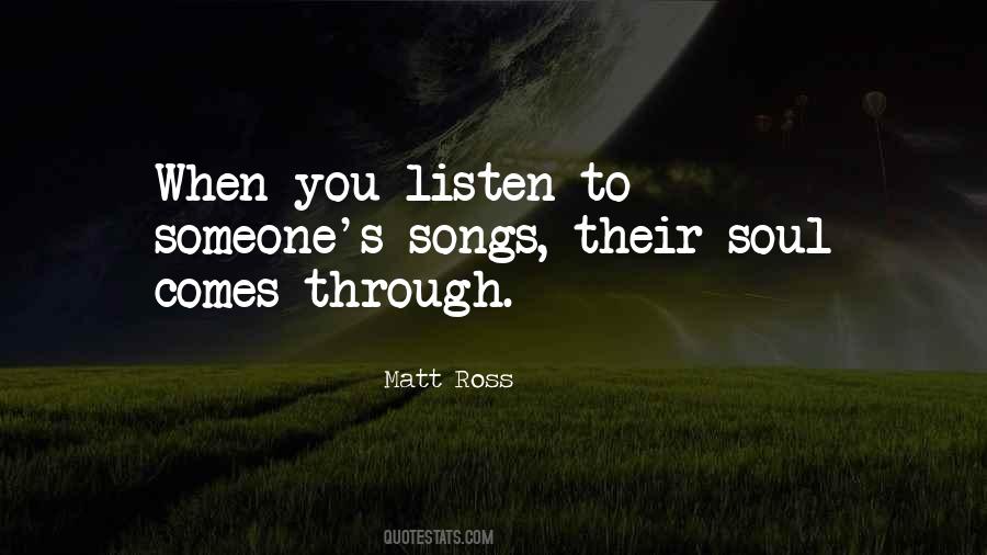 Quotes About Someone's Soul #33749