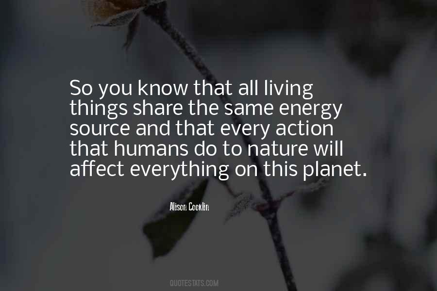 Quotes About Nature And Humans #141871