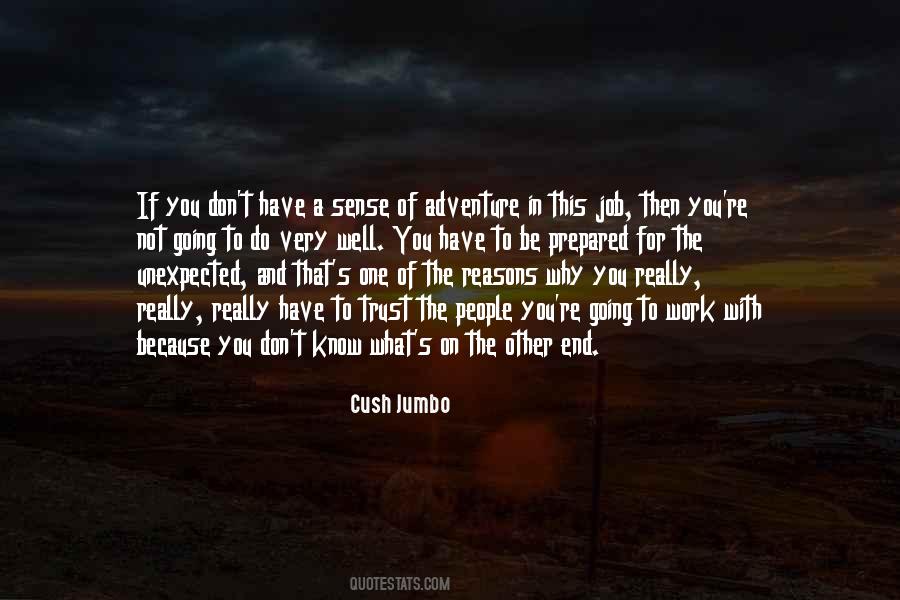 Be Prepared For The Unexpected Quotes #1437388