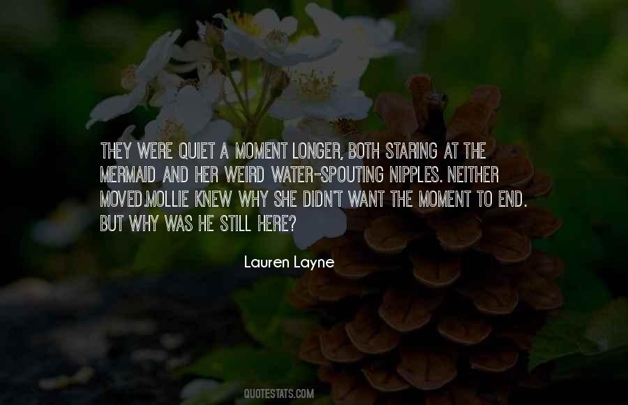 Water Still Quotes #227554