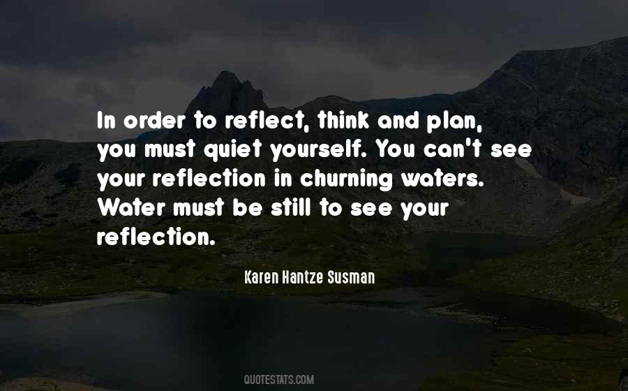 Water Still Quotes #99416