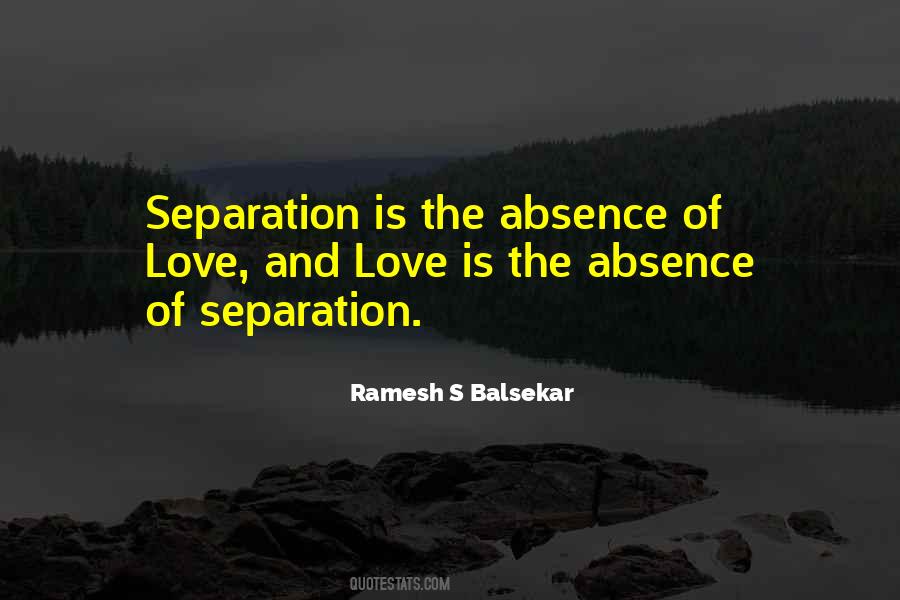 Love Separation Quotes #593275