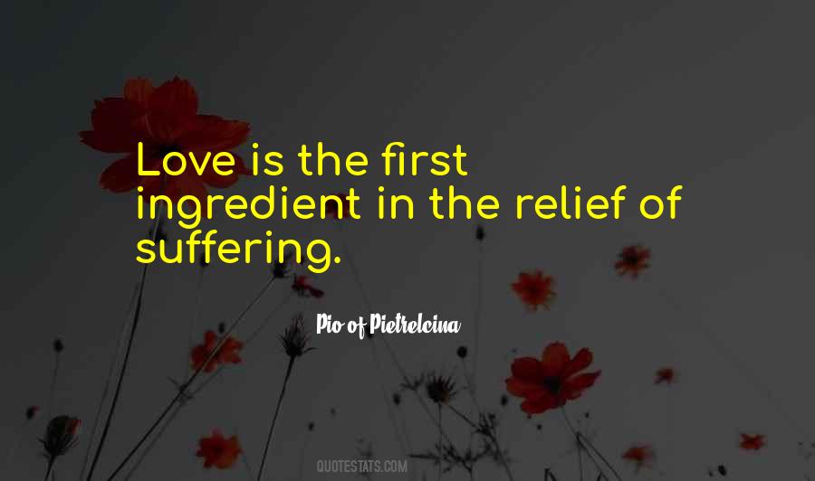 Love Relief Quotes #829080