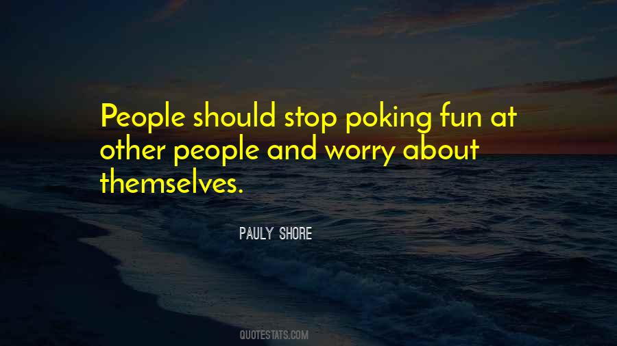 Quotes About Poking #36518