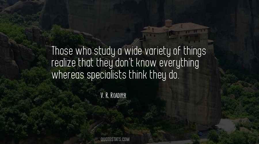 Think Wide Quotes #290754