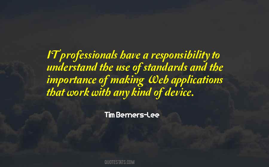 Tim Berners Quotes #233772