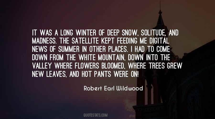Quotes About Snow On Trees #1271867