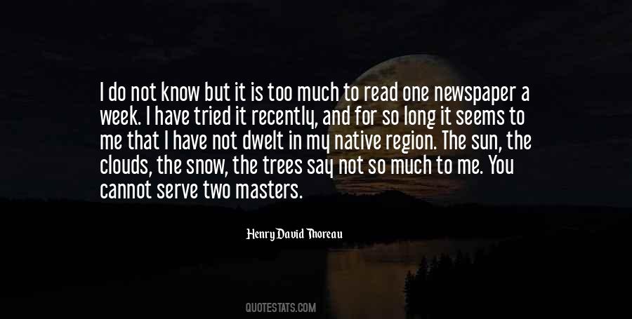 Quotes About Snow On Trees #1444491