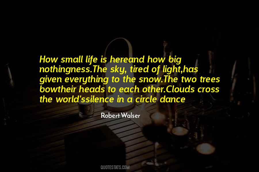 Quotes About Snow On Trees #1761872
