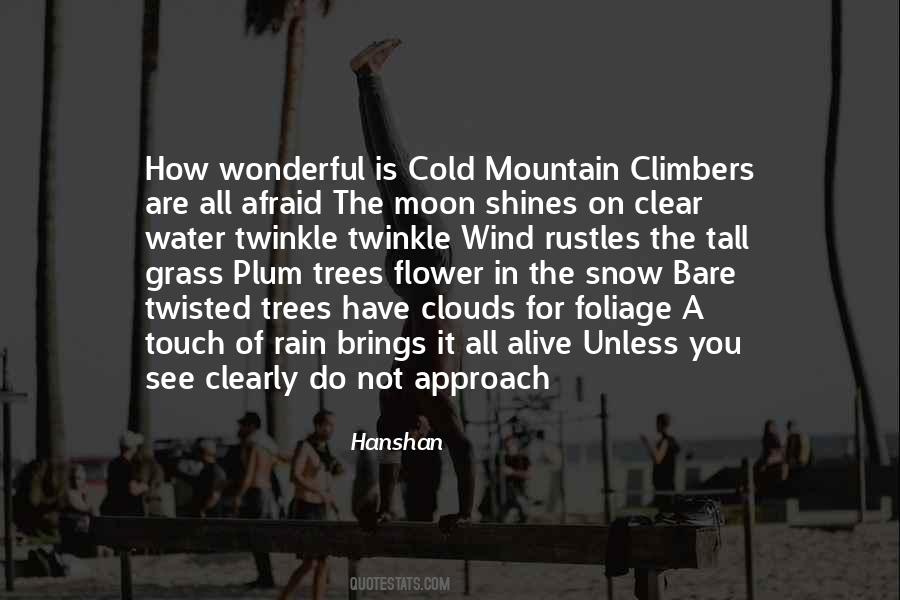 Quotes About Snow On Trees #238479