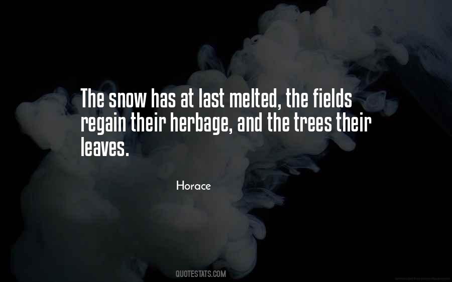 Quotes About Snow On Trees #608759