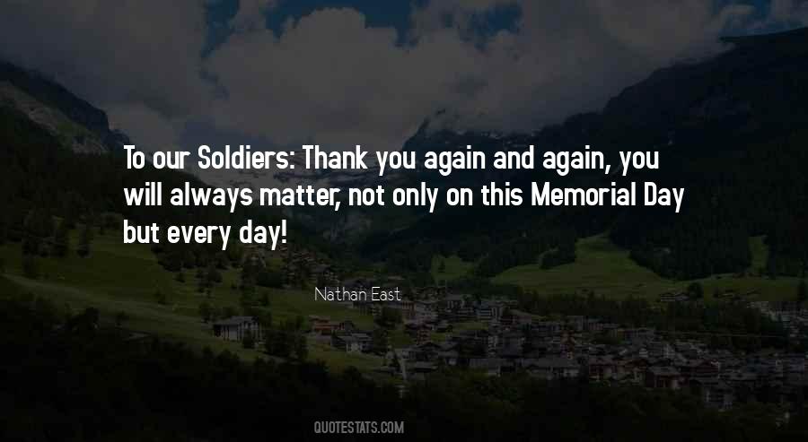 Memorial Day Thank You Quotes #1667823