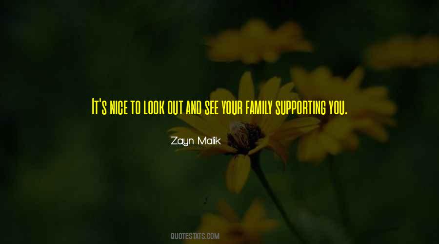 Quotes About Family Supporting You #72754