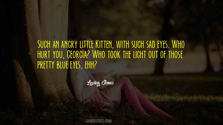 Quotes About Pretty Blue Eyes #1437031