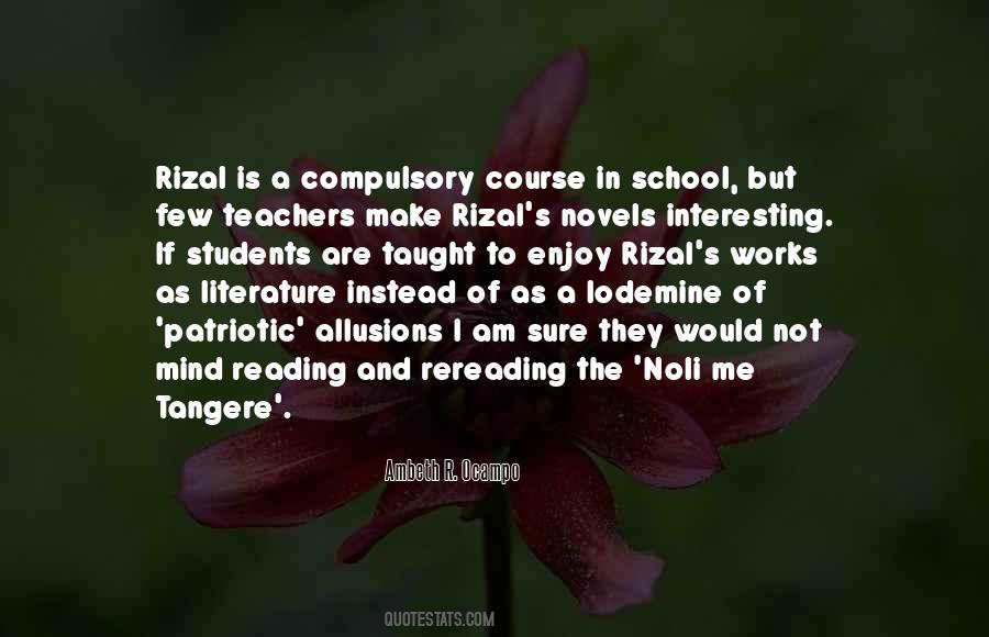 Quotes About Reading Teachers #1791143