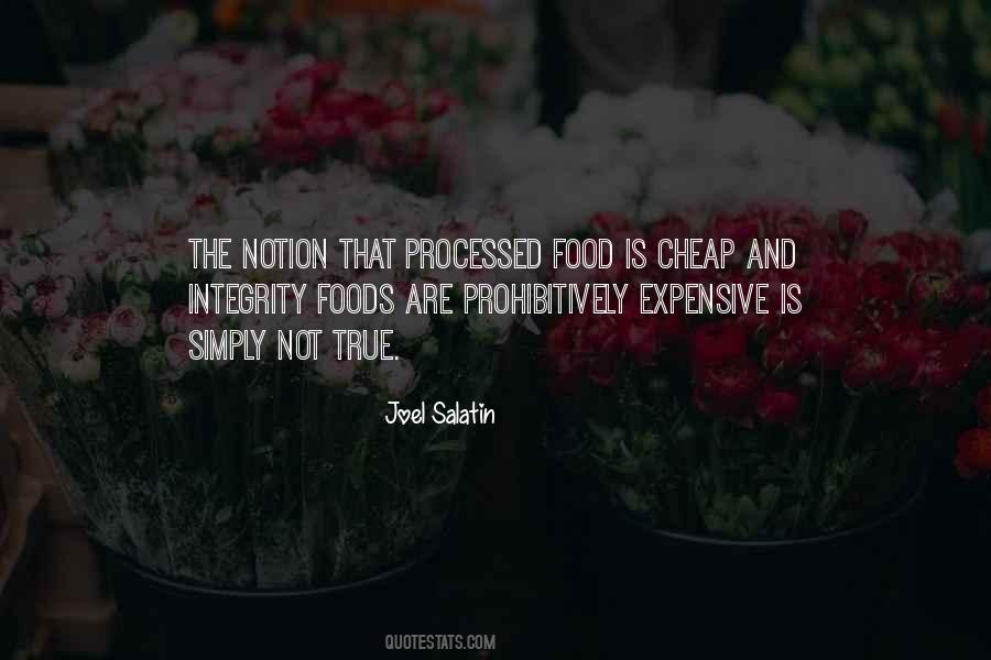 Quotes About Processed Foods #276348