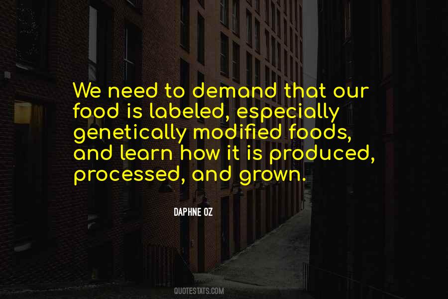 Quotes About Processed Foods #355515