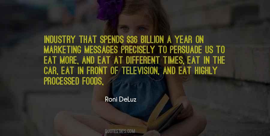 Quotes About Processed Foods #665413