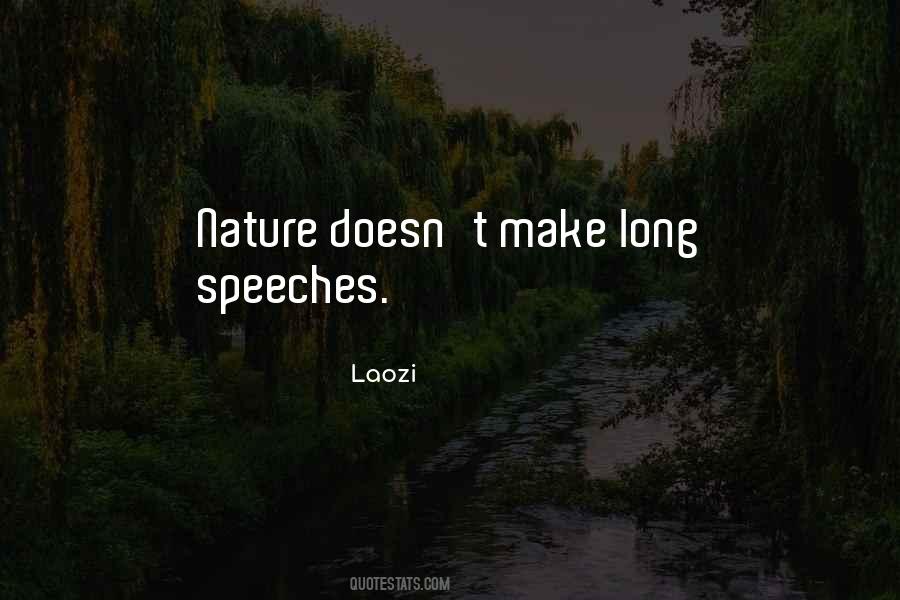 Quotes About Long Speeches #1337489