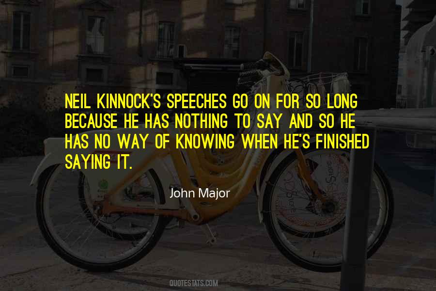 Quotes About Long Speeches #1614814