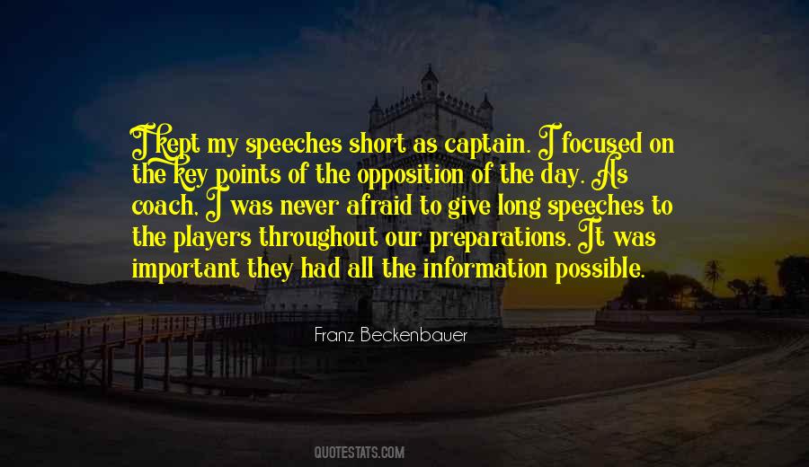 Quotes About Long Speeches #429842