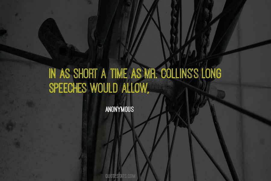 Quotes About Long Speeches #728366