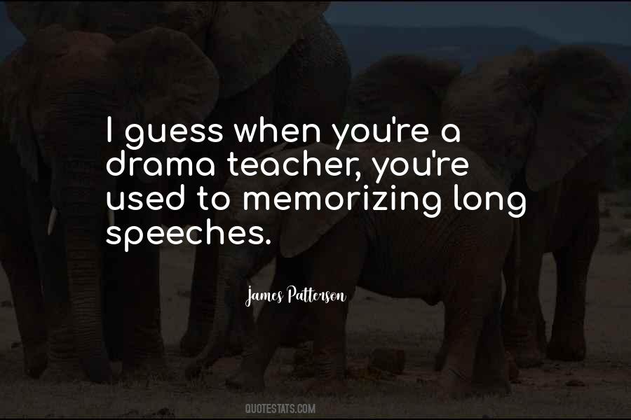 Quotes About Long Speeches #822609