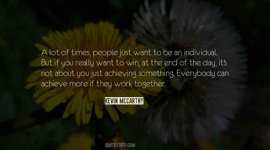 Achieving Something Quotes #858994