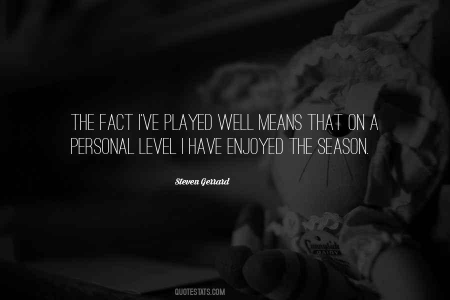 Quotes About Gerrard #1097391