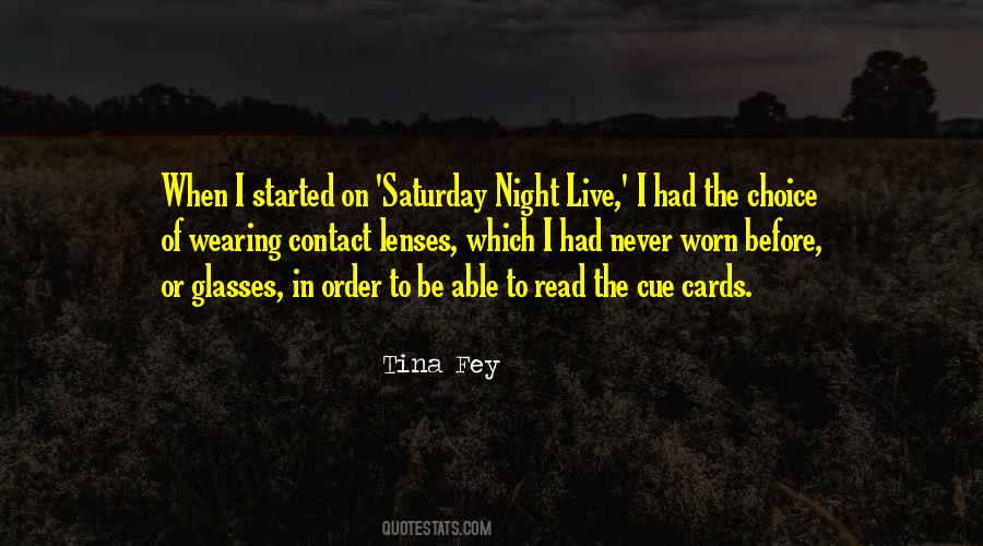 Live In Order To Be Quotes #406209
