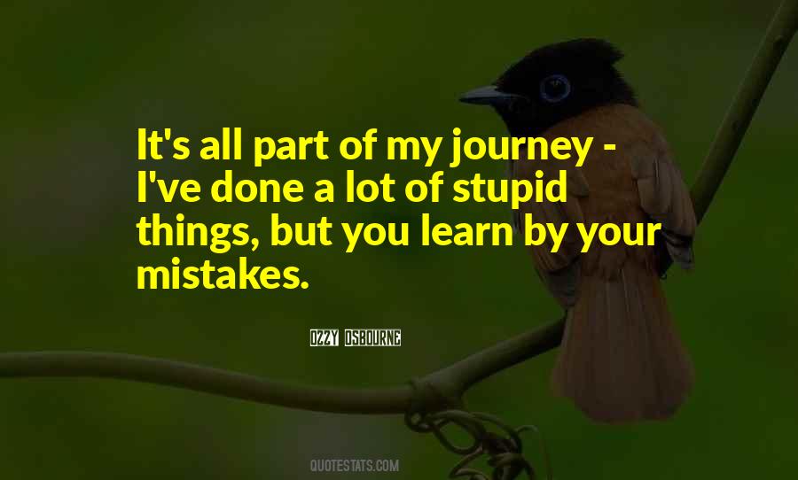 Quotes About Stupid Mistakes #640179
